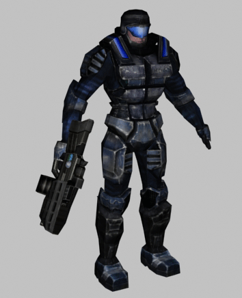 Concept character for Cyberversion (Prototype)